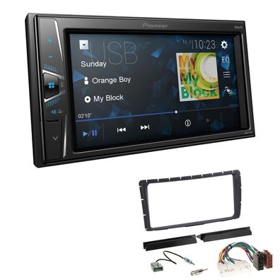 Pioneer 2-DIN Autoradio Kamera-IN für Toyota Hilux ab 2011 schwarz