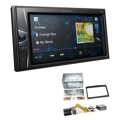 Pioneer Touchscreen Autoradio Kamera-IN für Peugeot Expert und Partner schwarz
