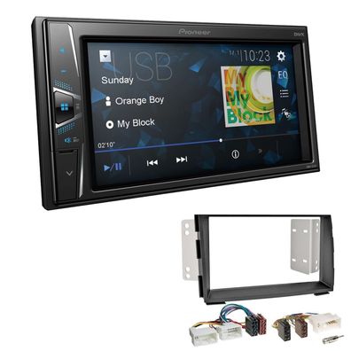 Pioneer Touchscreen Autoradio Kamera-IN für KIA Venga ab 2009 schwarz
