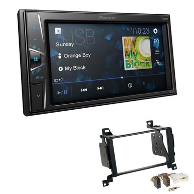 Pioneer Touchscreen Autoradio Kamera-IN für Hyundai Santa Fe II 2007 bis 2012