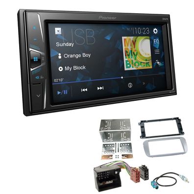 Pioneer Touchscreen Autoradio Kamera-IN für Ford Mondeo IV 2007-2014 silber