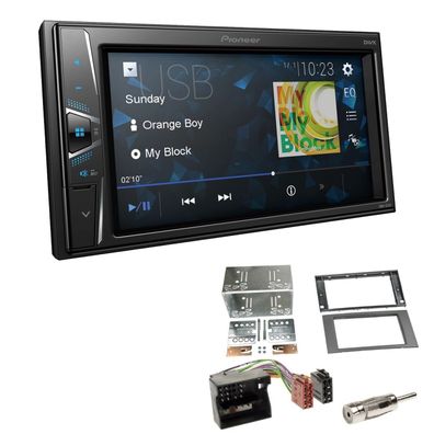 Pioneer Touchscreen Autoradio Kamera-IN für Ford Focus II 2004-2008 anthrazit