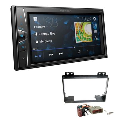 Pioneer Touchscreen Autoradio Kamera-IN für Ford Fiesta 2001-2005 in schwarz