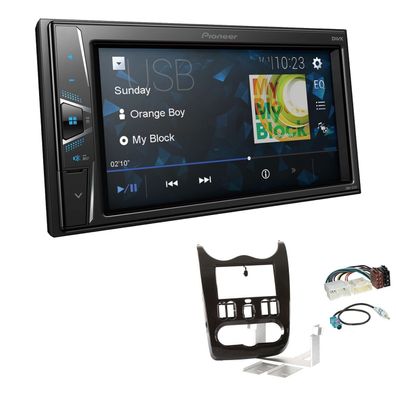 Pioneer Touchscreen Autoradio Kamera-IN für Dacia Duster 2010-2013 braun