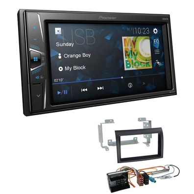 Pioneer Touchscreen Autoradio Kamera-IN für Citroen Jumper mit gewölbter Kante