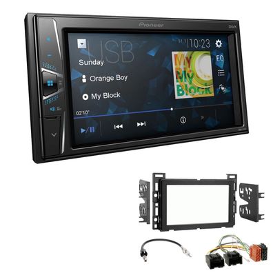 Pioneer Touchscreen Autoradio Kamera-IN für Chevrolet Malibu 2004-2012 schwarz