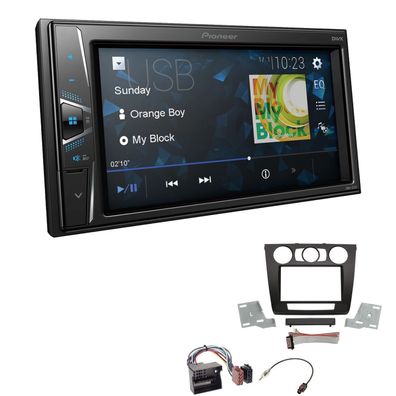 Pioneer Touchscreen Autoradio Kamera-IN für BMW 1er manuelle Klima ohne Canbus