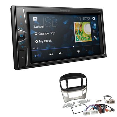 Pioneer 2-DIN Autoradio Kamera-IN für Hyundai H-1 Cargo und Travel auto Klima