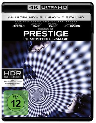 Prestige - Meister der Magie (UHD + BR) Min: 130DD5.1WS 2Disc, + UV - WARNER HOME 100
