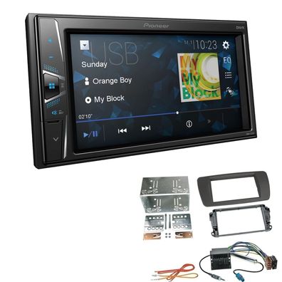 Pioneer Touchscreen Autoradio Kamera-IN für Seat Ibiza IV ab 2008 tuamgrau