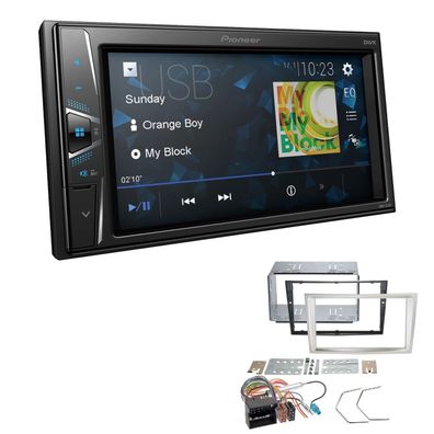 Pioneer Touchscreen Autoradio Kamera-IN für Opel Corsa D 2006-2014 satin stone