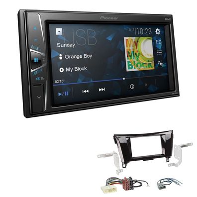 Pioneer Touchscreen Autoradio Kamera-IN für Nissan Qashqai II ab 2014