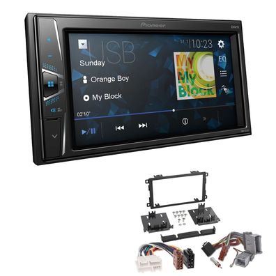 Pioneer Touchscreen Autoradio Kamera-IN für GM Hummer H2 2003-2007 schwarz
