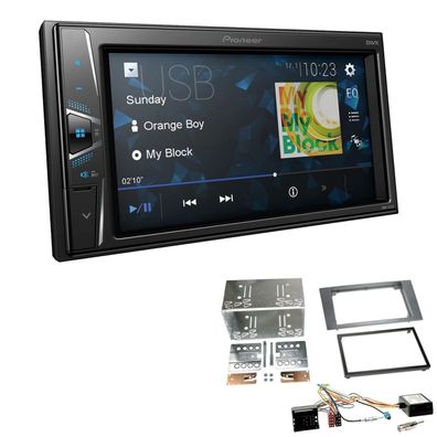 Pioneer Touchscreen Autoradio Kamera-IN für Ford Mondeo III anthrazit Canbus