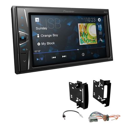 Pioneer Touchscreen Autoradio Kamera-IN für Dodge Nitro 2007-2010 in schwarz