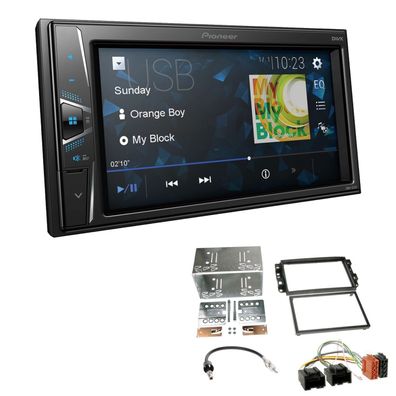 Pioneer Touchscreen Autoradio Kamera-IN für Chevrolet Epica 2006-2011 schwarz