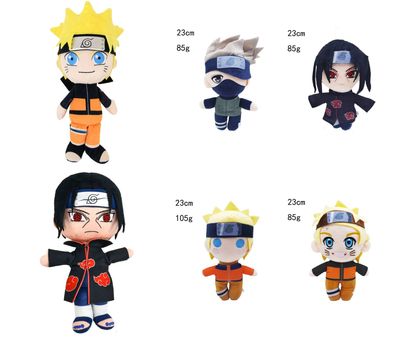 Naruto, Itachi & Kakashi Plüschfiguren (23-28 cm): Das perfekte Geschenk