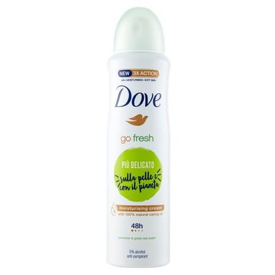 Dove Go Fresh Gurke & Grüner Tee Anti-Transpirant Spray 150 ml