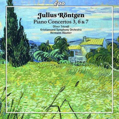 Julius Röntgen (1855-1932) - Klavierkonzerte Nr.3,6,7 - - (CD / K)