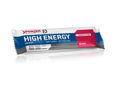 Sponser High Energy Bar Inhalt: 30 x 45g, Aroma: Banana