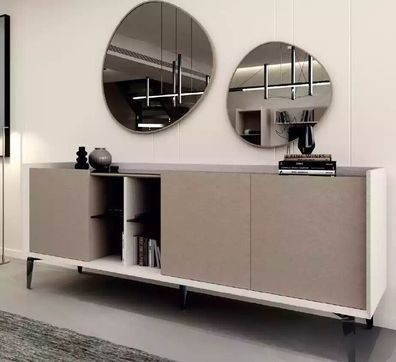 Sideboard ins Wohnzimmer modern luxuriös neu Möbel color grau Kommode