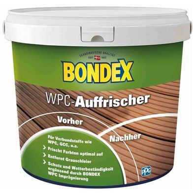 BONDEX WPC Auffrischer 0.75 LTR Holzauffrischer WPC-Pflege WPC-Entgrauer