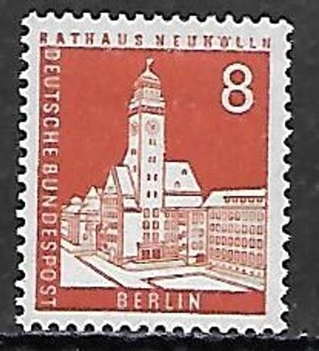 Berlin postfrisch Michel-Nummer 187 mit Falz