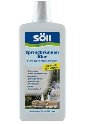 Söll Springbrunnen Klar 1000 ml für 10.000 Liter