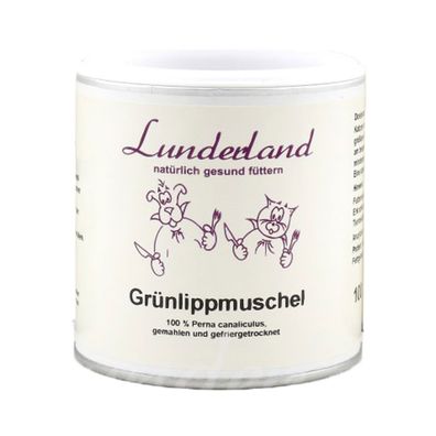 Grünlippmuschelpulver, 100 g - Lunderland
