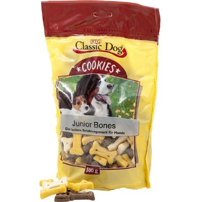 Classic Dog? Snack Cookies Junior Bones - 12 x 500g ?Hundesnacks