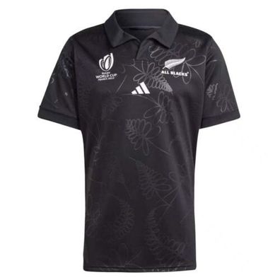 2023 Neuseeland All Blacks World Cup Rugby-Trikot S-5XL
