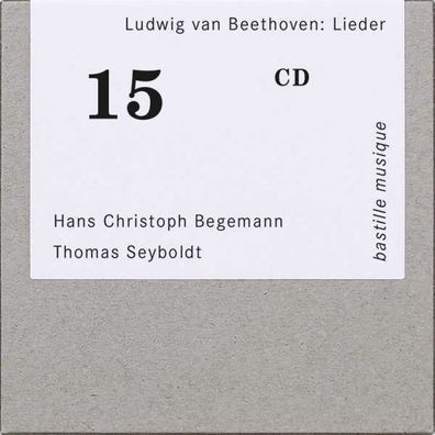 Ludwig van Beethoven (1770-1827): Lieder - bastille musique - (CD / Titel: H-Z)