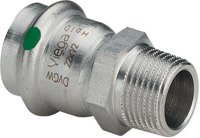 Viega Übergangsstück Sanpress Inox 2311 18mmxR 3/4, St nichtr., Mehrk., SC-Con.