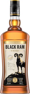 BLACK RAM WHISKY, Bulgarian Blend, 0,7L, 40% vol.