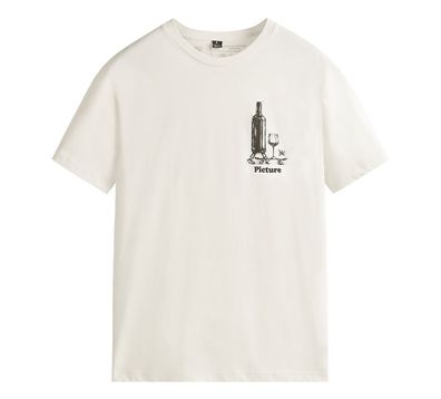 Picture T-Shirt D&S Winerider a natural white