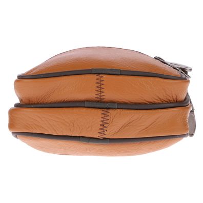 Kleine Herren Damen echt Leder Umhängetasche Handytasche Tasche - Farbe: ...