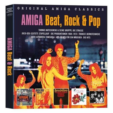 AMIGA Beat, Rock und Pop - - (AudioCDs / Unterhaltung)