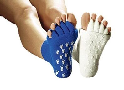 Wellness-Socken, YOGA-Socken, Zehenspreizer Socken, Pedikür Socken mit / ohAntirutsc