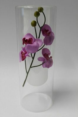 Vase Orchideen Blumenvase Dekoration Blumen Blumenstrauß, Orchidee Deko