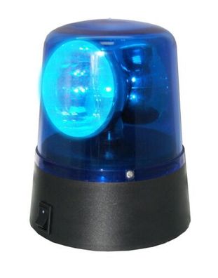 LED Warnleuchte / Warnlicht drehendem Scheinwerfer, Discokugel 9x9x12,2 cm B-War