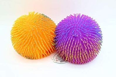 2xLED Zottelball Multicolor, Ø 18 cm, Mitbringsel, Kindergeburtstag, Mitgebsel