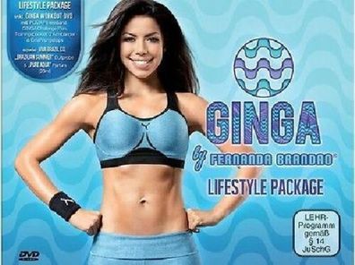 Ginga Lifestyle Package - Weltneuheit by Fernanda Brandao, DVD+ VIVA Brazil Braz
