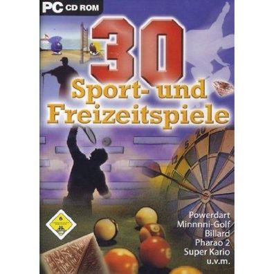 30 Sport- und Freizeitspiele - Markenlos - (PC Spiele / Sport...