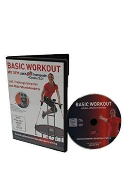 DVD für das Fitnesstrampolin Basic Workout 16765 Trainingsprogramm