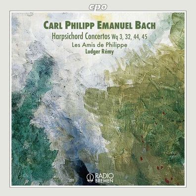 Carl Philipp Emanuel Bach (1714-1788): Cembalokonzerte Wq 3,32,44,45 - CPO 076120395