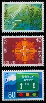 Schweiz 1980 Nr 1184-1186 postfrisch S2D425E