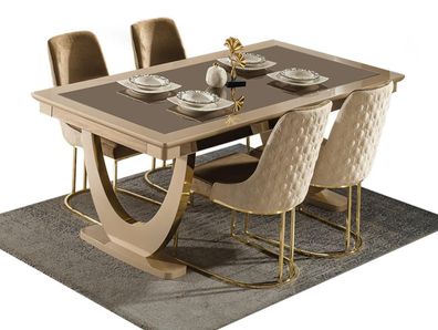 Möbel Einrichtung Tische Massivholz Tisch Neu Luxus Esstisch Italienische Design