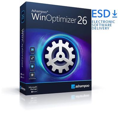 Ashampoo WinOptimizer 26|3 PCs/ WIN|Dauerlizenz|Download|eMail|ESD