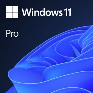 Microsoft Windows 11 Pro 64-bit | Vollversion | Deutsch | FQC-10534 | DVD