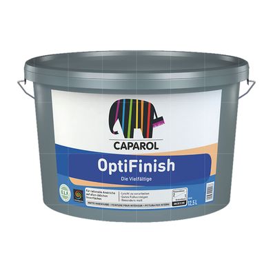 Caparol OptiFinish 12.5 LTR Innenfarbe Innenwandfarbe Dispersionsfarbe WEISS